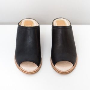 dolce vita black mules